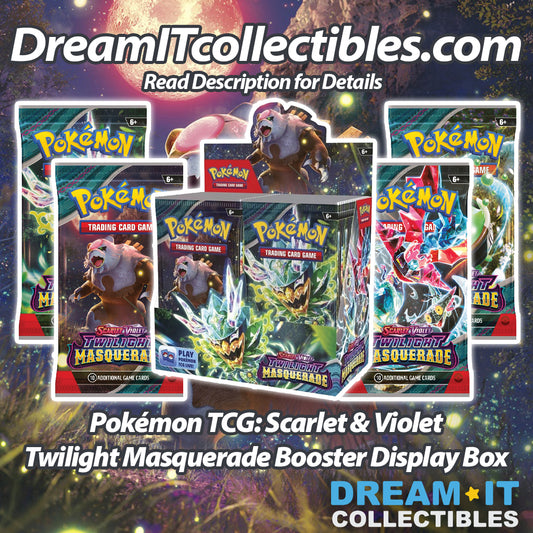 Pokémon TCG: Scarlet & Violet Twilight Masquerade Booster Display Box