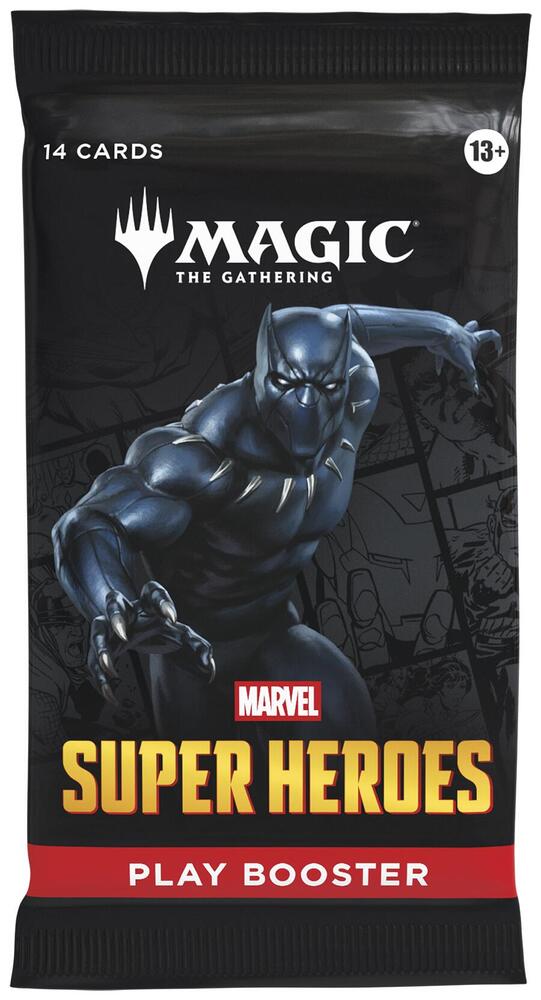 Live Opening - 1x Magic The Gathering - Marvel Super Heroes - Play Booster Pack