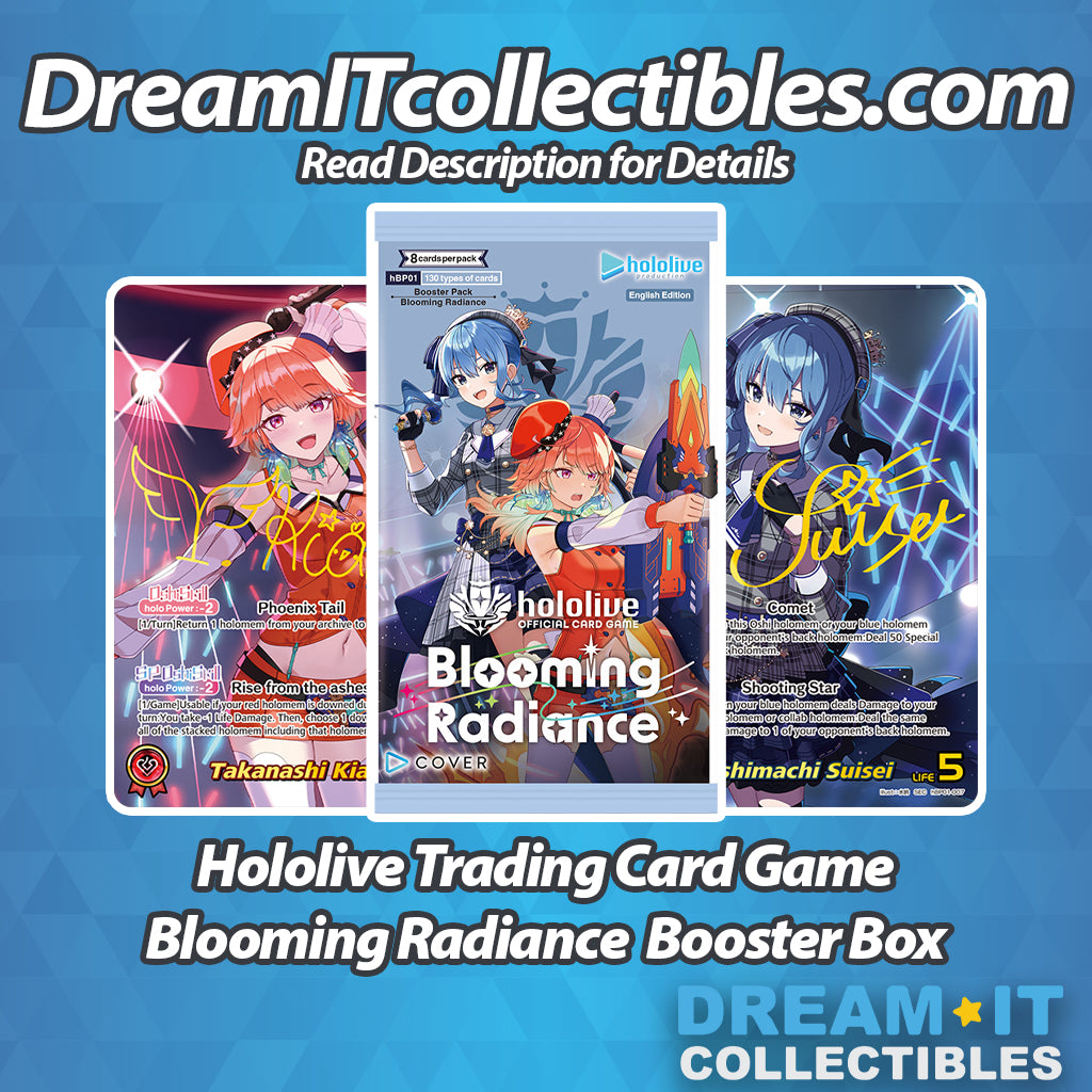 Live Opening Hololive Trading Card Game - Blooming Radiance