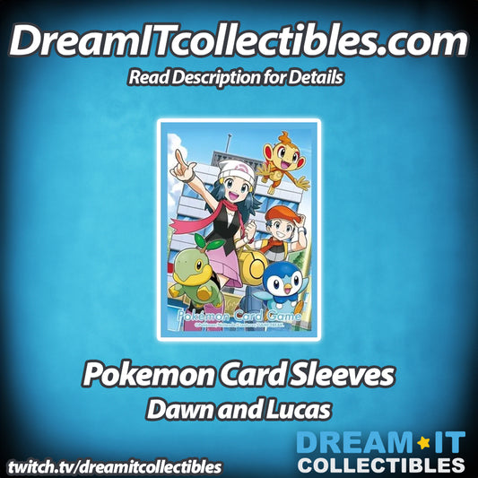 Pokémon Card Sleeves - Dawn and Lucas