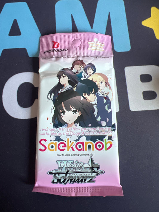 Live Opening - 1x Booster Pack Saekano ♭ How to Raise a Boring Girlfriend. ♭