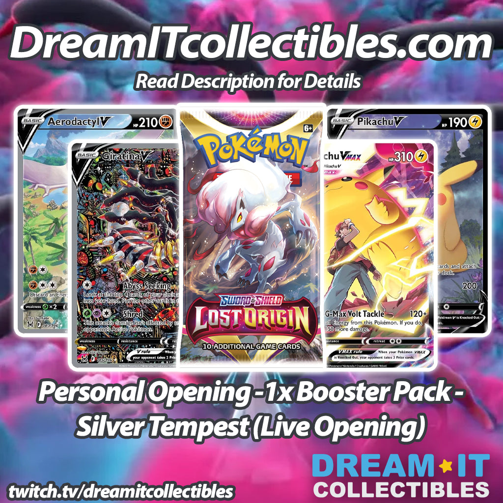 Live Opening - 1x Booster Pack - Pokémon - Lost Origin