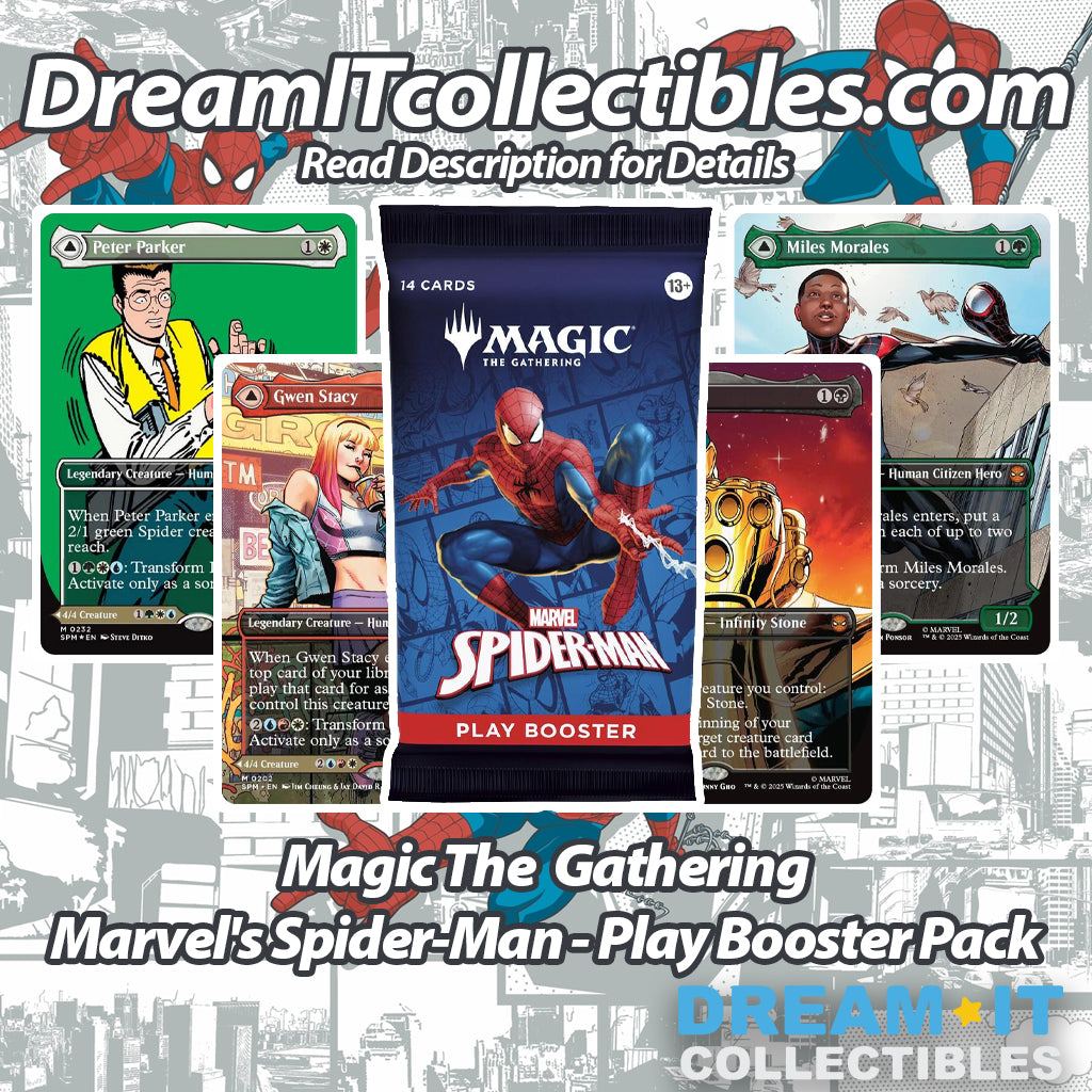 Magic The  Gathering Marvel's Spider-Man - Play Booster Pack
