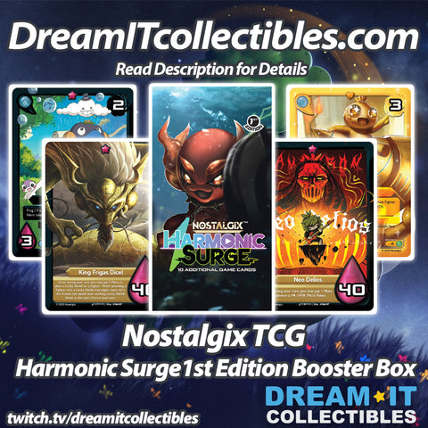 Booster Box - NostalgixTCG -  Harmonic Surge 1st Edition