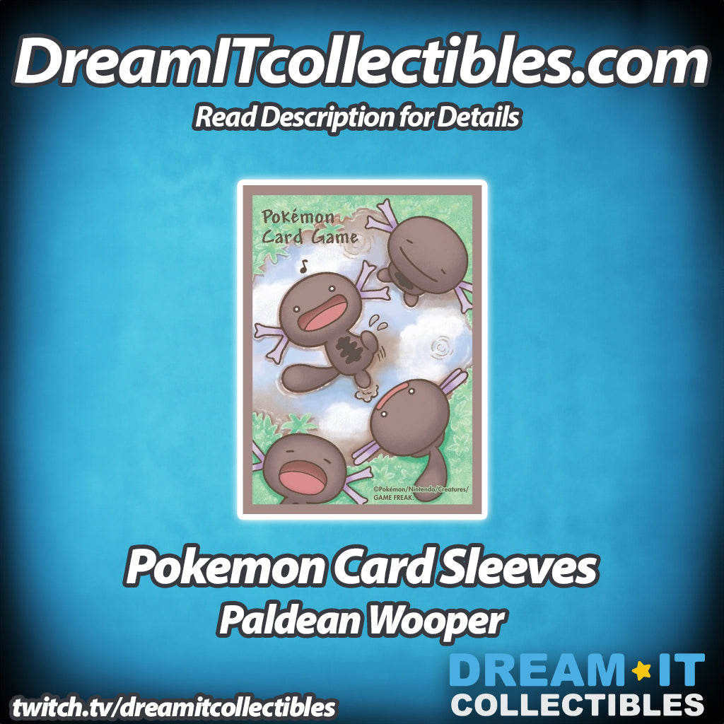 Pokémon Card Sleeves - Paldean Wooper