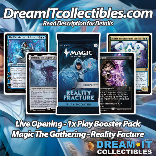 Live Opening - Magic The Gathering - Reality Facture Play Booster Pack