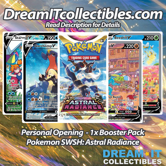 Live Opening - 1x Booster Pack - Pokémon - Astral Radiance