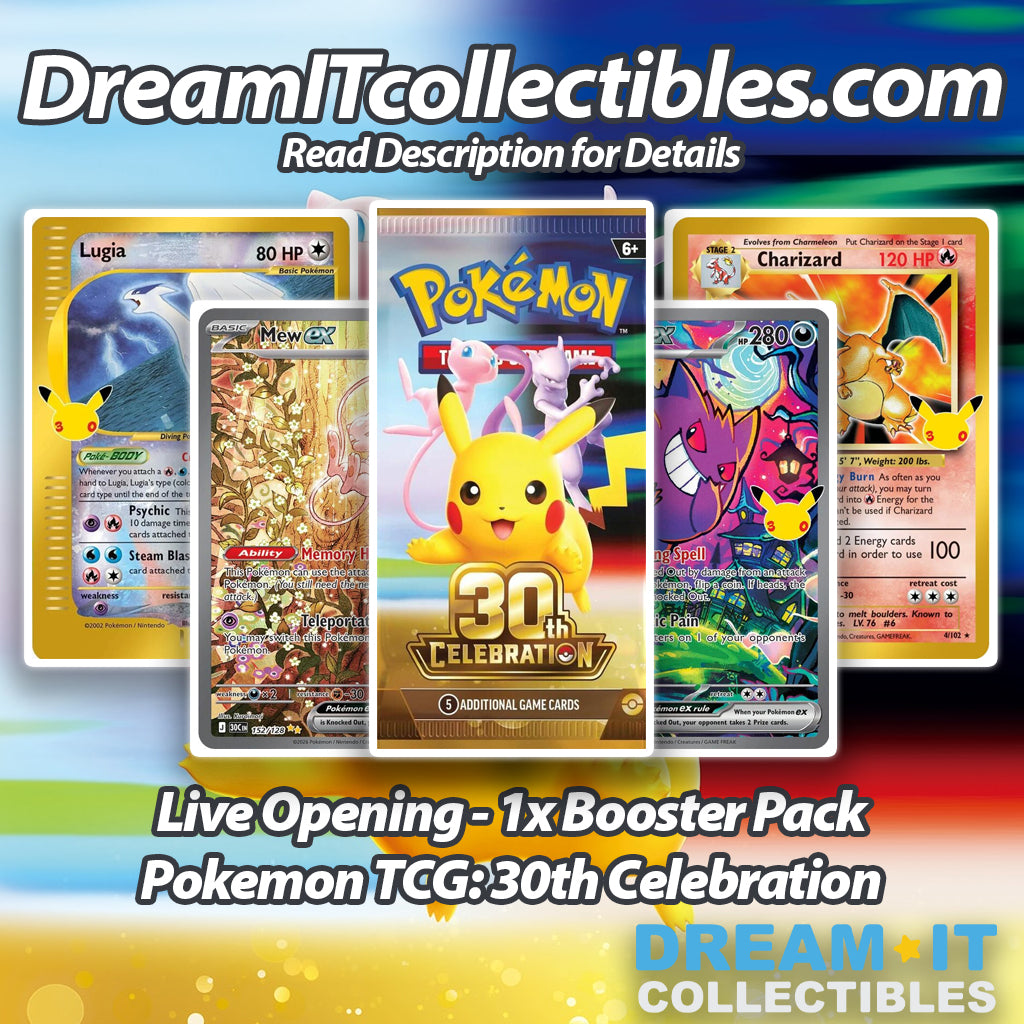 Live Opening - Pokémon TCG: 30th Anniversary Celebration