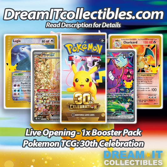 Live Opening - Pokémon TCG: 30th Anniversary Celebration