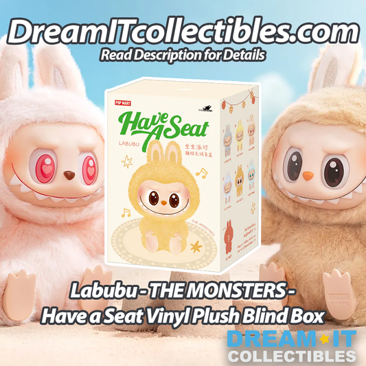 Labubu - THE MONSTERS - Have a Seat Vinyl Plush Blind Box
