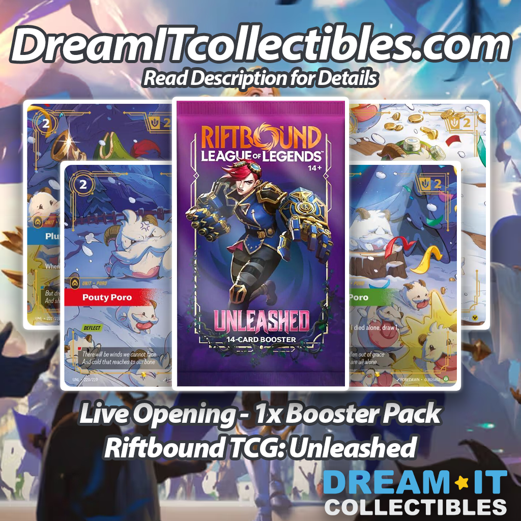 Live Opening - Riftbound TCG: Unleashed Booster Pack