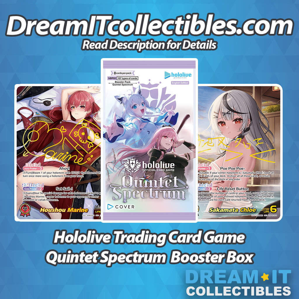 Live Opening Hololive Trading Card Game - Quintet Spectrum